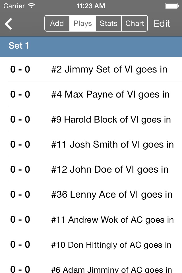 DS Volleyball Statware screenshot 2