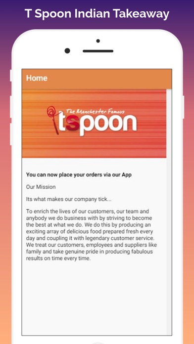 How to cancel & delete T Spoon Indian Takeaway from iphone & ipad 1