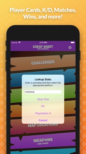 iphone screenshots - fortnite cheats ipad