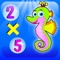 This is a cool Math learning and practice app for children for learning Multiplication by single digit