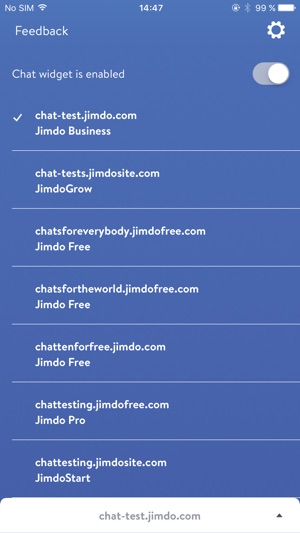 Jimdo Live Chat(圖2)-速報App