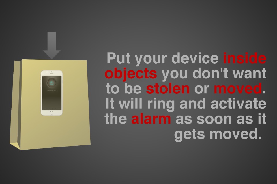 Motion Alarm Anti Theft Device screenshot 2