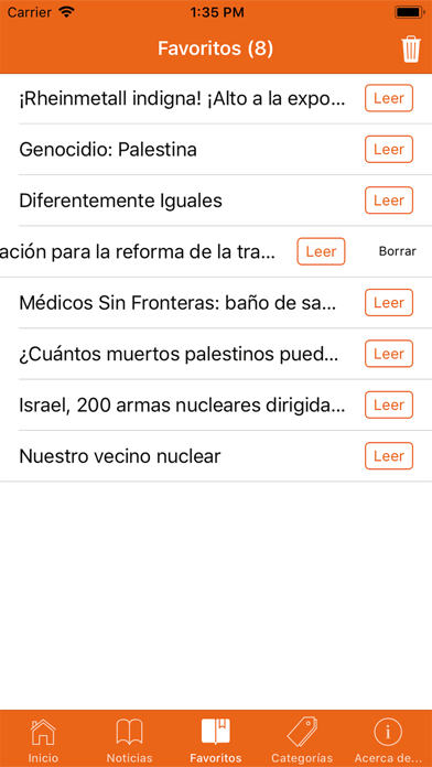 Noticias de Pressenza screenshot 3