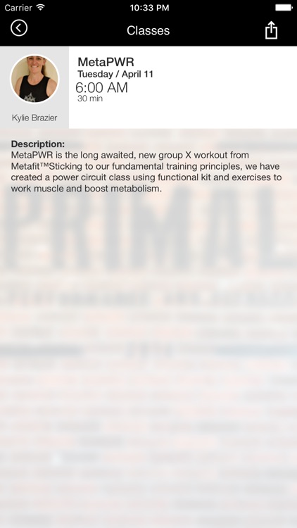 Primal Performance and Fitness screenshot-3