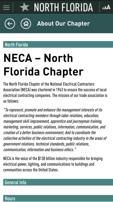 NECA North Florida screenshot 3