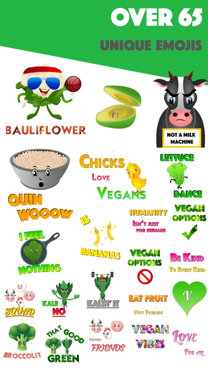 KaleMoji - Vegan Emojis