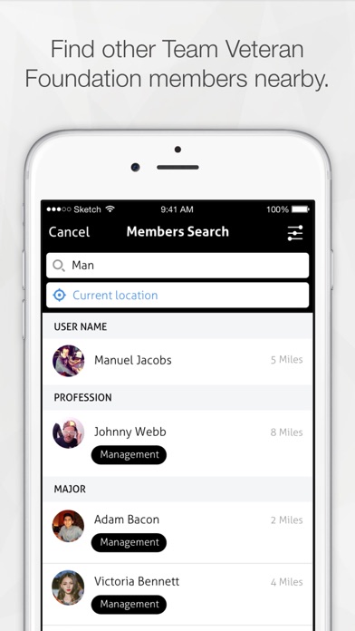Team Veteran Foundation screenshot 2