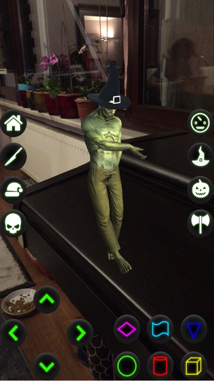 Green Alien Zombie Dance AR