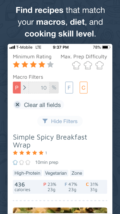 FitCrunch Meal Planing & Prep screenshot 4