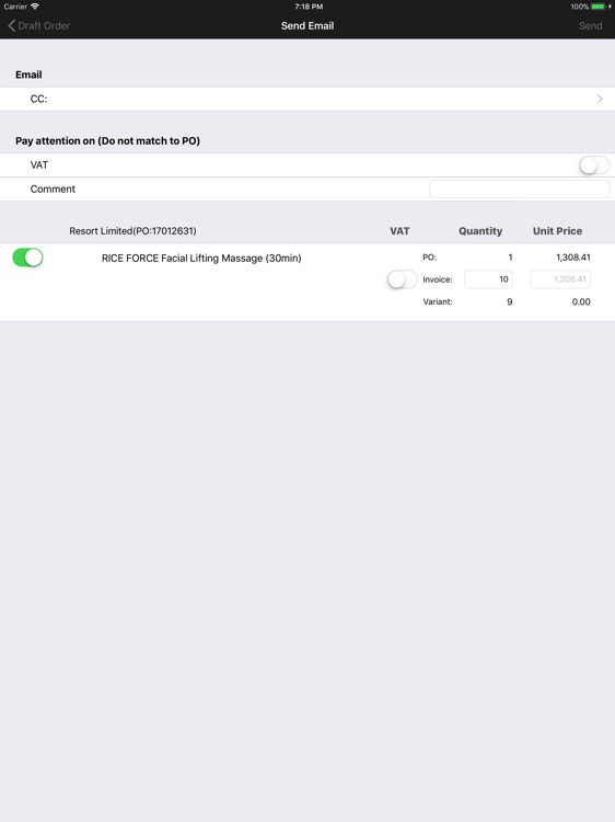 MINOR Receiving Center