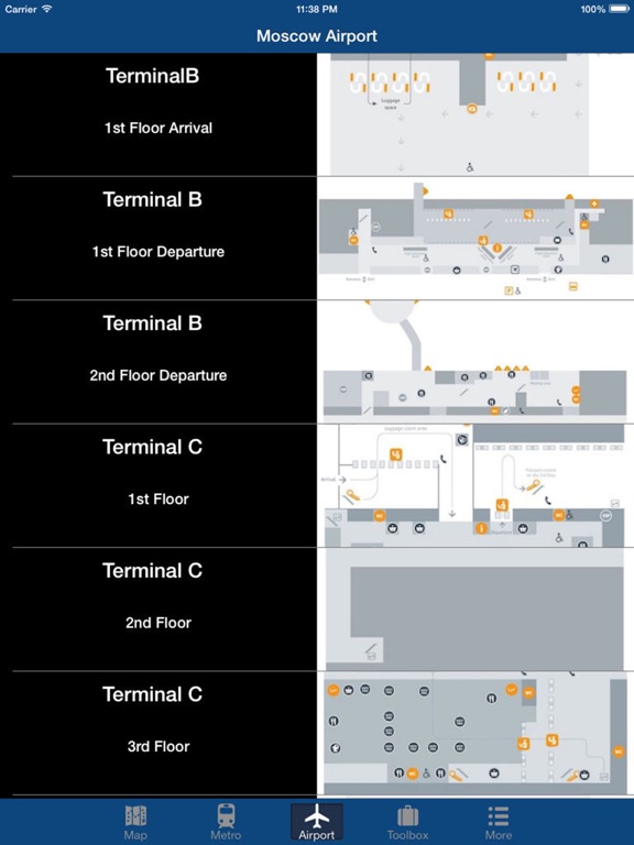 モスクワオフライン地図 - シティメトロエアポートのおすすめ画像4