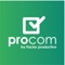 PROCOM es una aplicación diseñada para realizar cotizaciones que miden la productividad y la competitividad de las empresas, así como activar clientes a los programas de productividad y competitividad en la plataforma de PROCOM