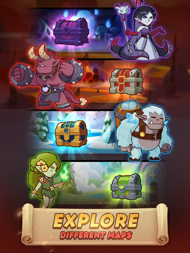 Snímek 5 Maxheroes: Afk RPG Idle Game iphone