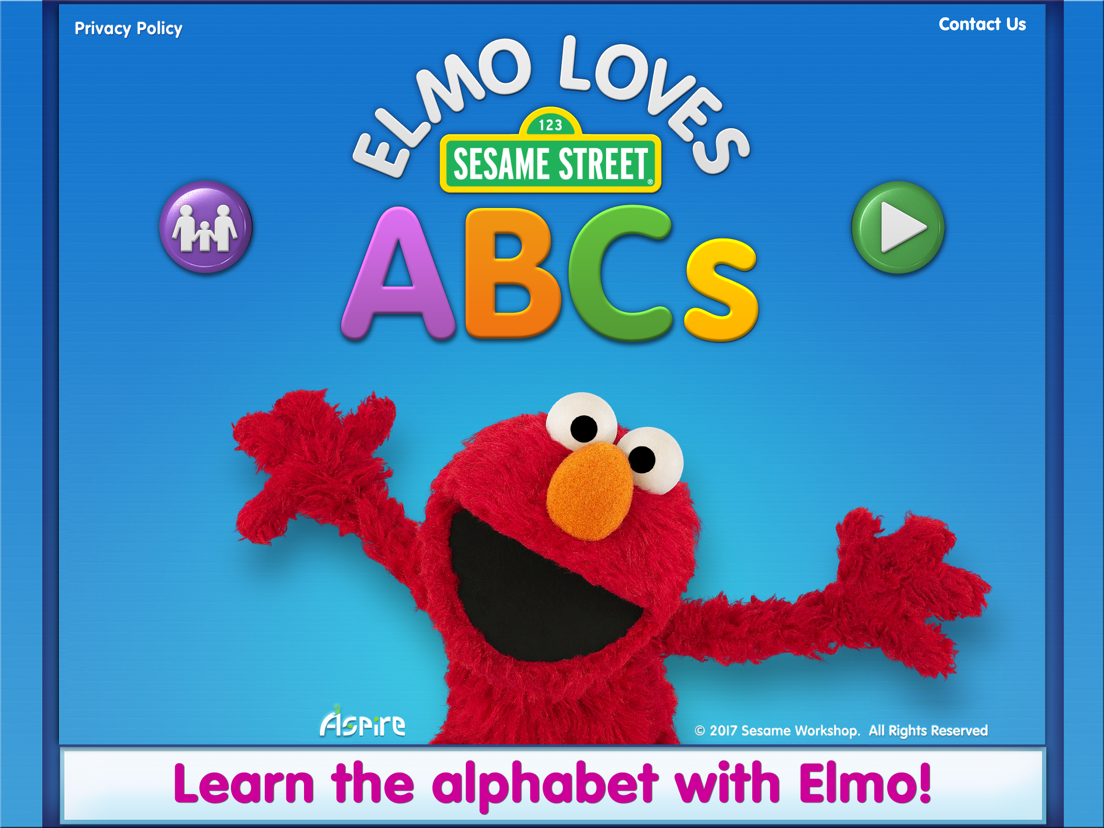 Elmo Loves Abcs App Voor Iphone Ipad En Ipod Touch Appwereld 