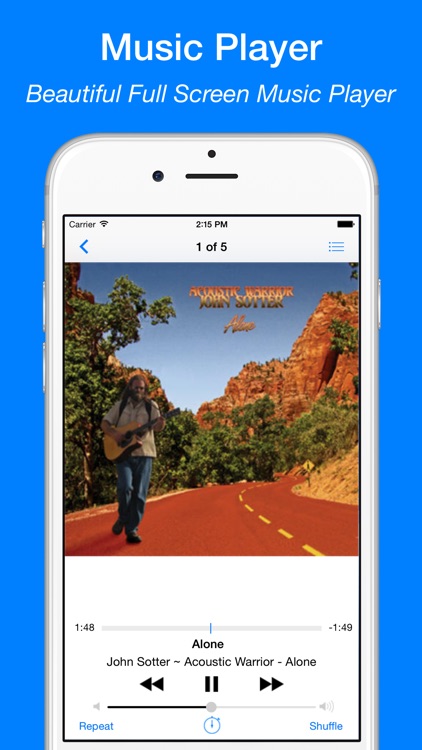 Cloud Music Player for Clouds