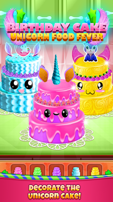 Birthday Cake - Unicorn Food screenshot 4