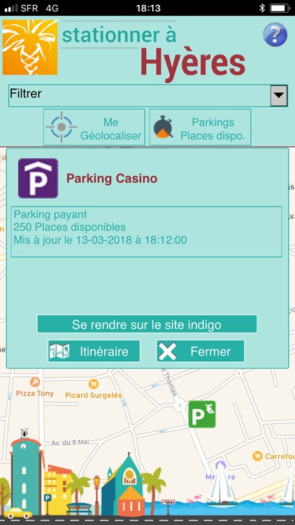 Hyères Parkings