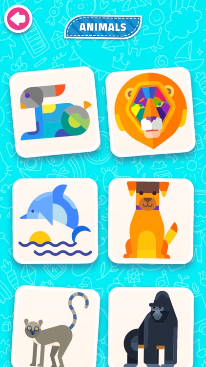 Coloring games - for toddlers