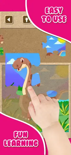 Dinosaur Jigsaw Puzzles - Kids Games for Toddlers - Screenshot 3