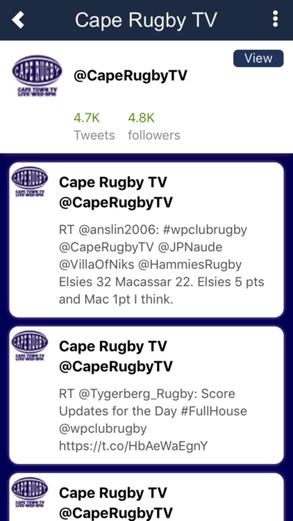 Cape Rugby TV