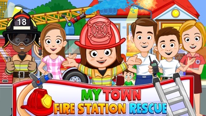 My Town : Fire station Rescue Screenshot 1