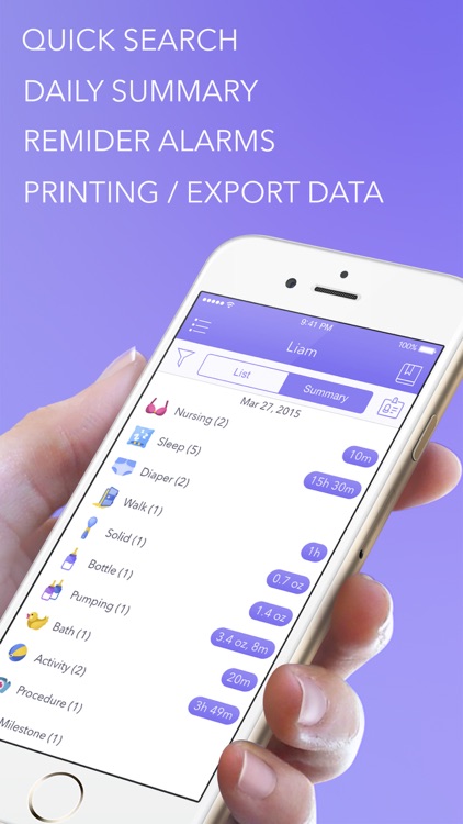 Awesome Baby Tracker Premium screenshot-4