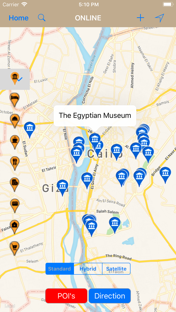 Cairo Egypt – Travel Map