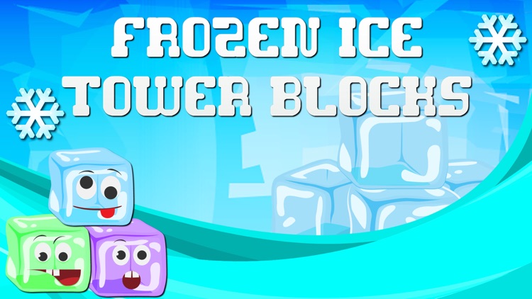 Frozen Ice Tower Blocks