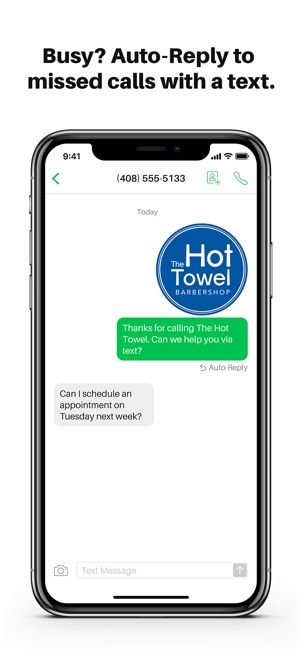Sideline app texting