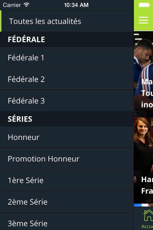 RugbyAmateur.fr screenshot 3
