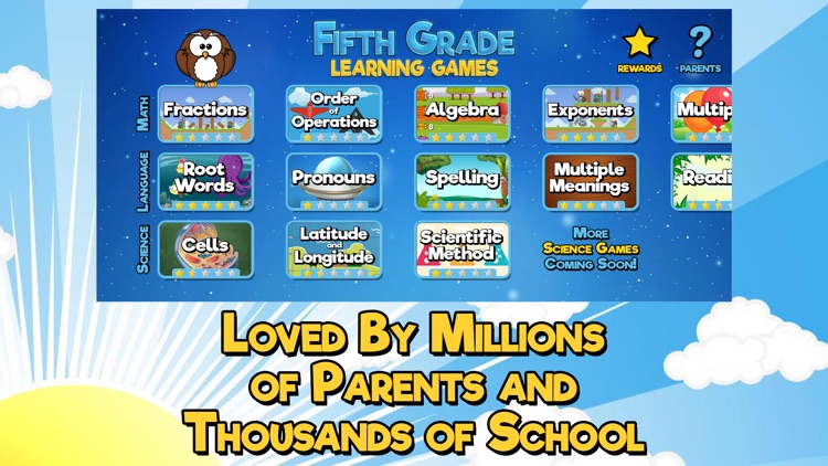 Fifth Grade Learning Games screenshot-3