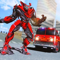Activities of Fire Truck Fighter Robot Fight