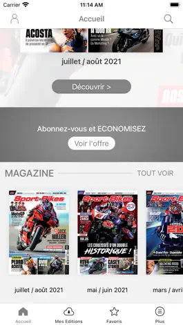 Game screenshot Sport-Bikes Magazine Digital apk