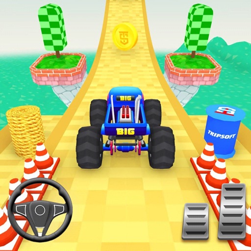 Craft Car Stunts 3D iOS App