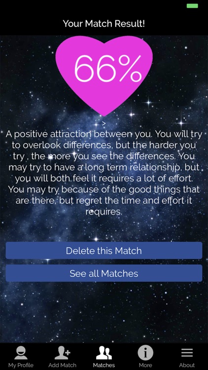 Cosmic Match