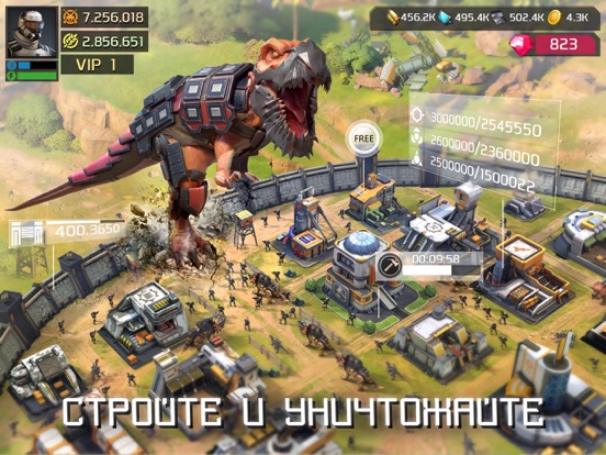 Dino War: Rise of Beasts для iPad