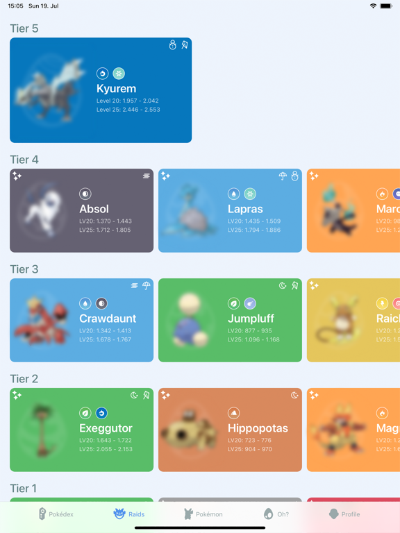 Screenshot #4 pour Pocketdex for Pokémon GO