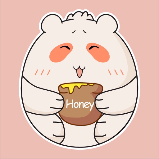 Silly Bear Animated Sticker icon