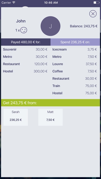 Split expenses & bills, costs screenshot-5