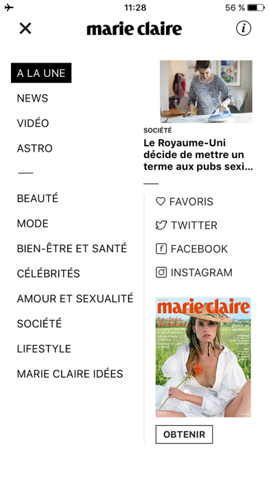 Marie Claire toute l'actu mode screenshot 3