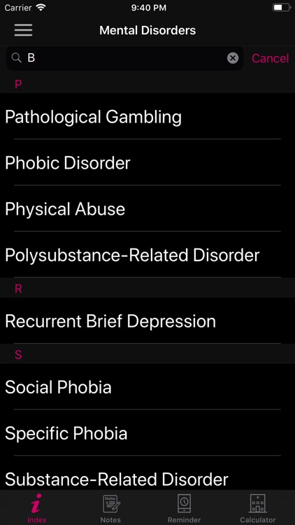 Mental Disorders Premium screenshot-3