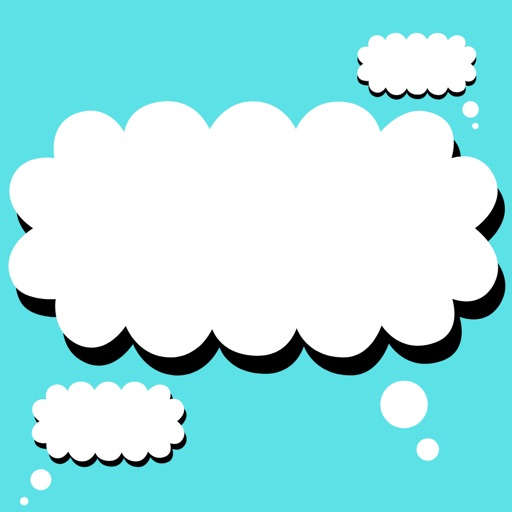 Cloud talk stickers iOS App