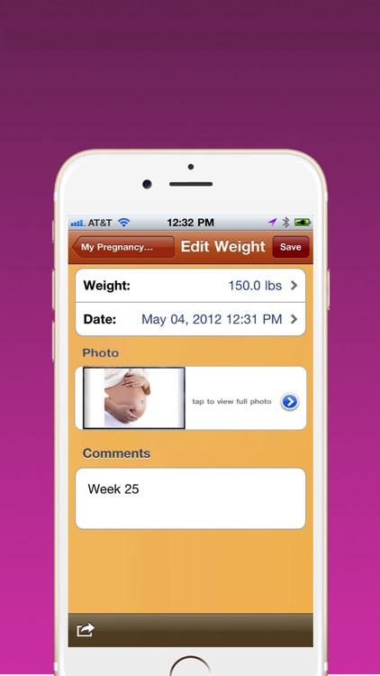 Pregnancy Weight Tracker