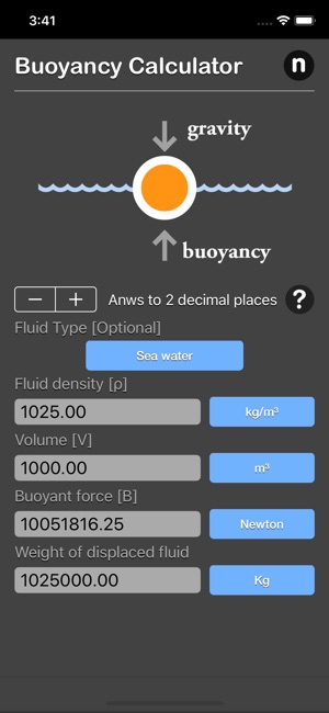 Buoyancy Calculator(圖3)-速報App