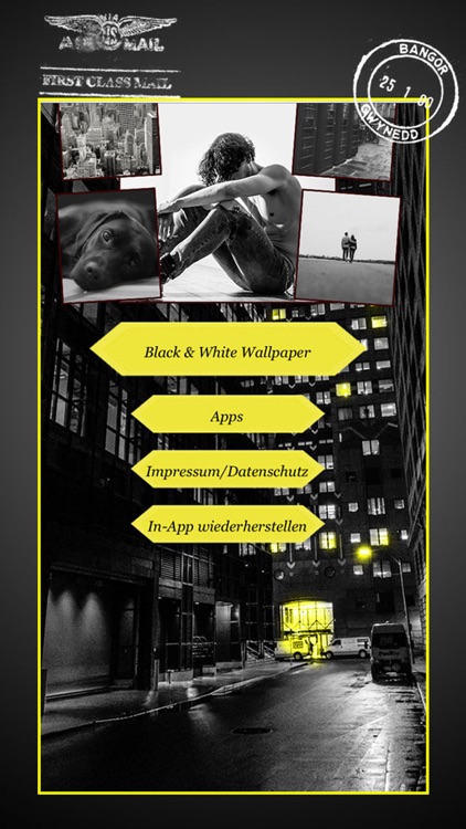 Black and White - Ecard Maker screenshot-4