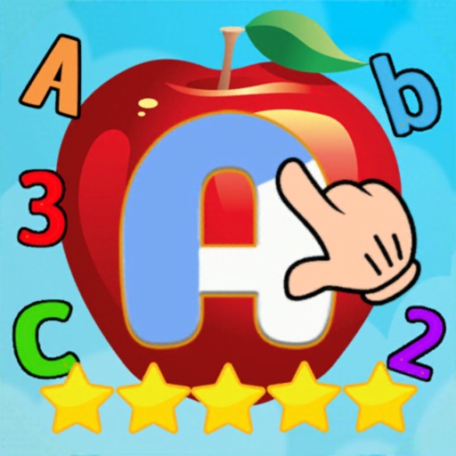 ABC 123 English Words Learning Icon