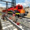 Enjoy this train track tunnel construction game & use heavy machinery like excavator cranes diggers and excavator driving