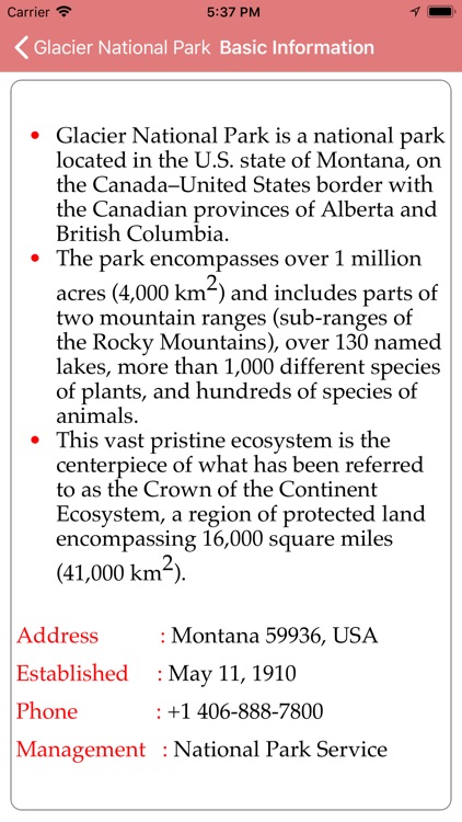 Glacier-National-Park screenshot-3