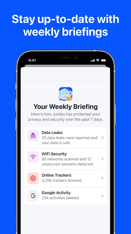 Jumbo: Privacy + Security screenshot-7