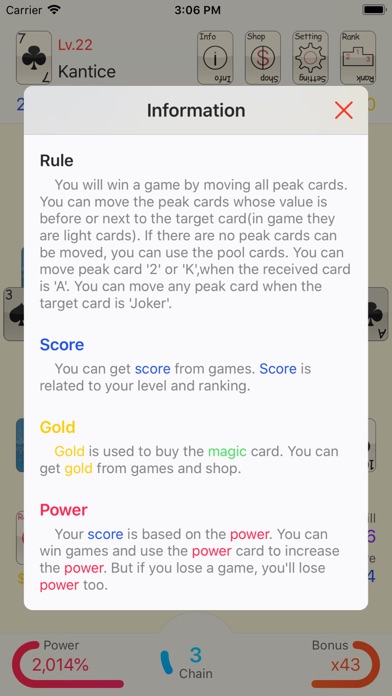 TRIPEAKS SOLITAIRE CARDS 2.1.1 IOS CASINO TRIPEAKS SOLITAIRE CARDS 2.1.1 IOS